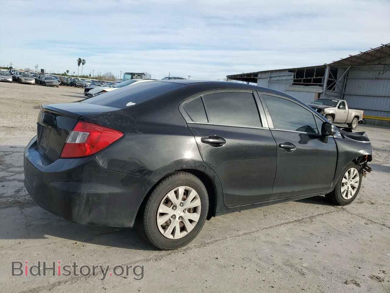 2012 HONDA CIVIC - VIN: 19XFB2F51CE051618 - Фото 3
