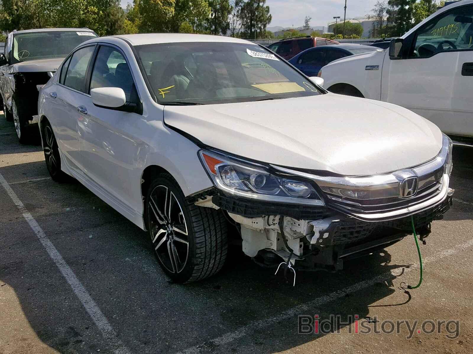 Photo 1HGCR2F57GA180309 - HONDA ACCORD SPO 2016