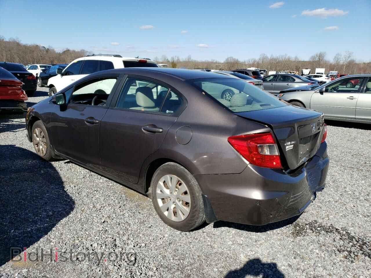 2012 HONDA CIVIC - VIN: 19XFB2F53CE011055 - Фото 2