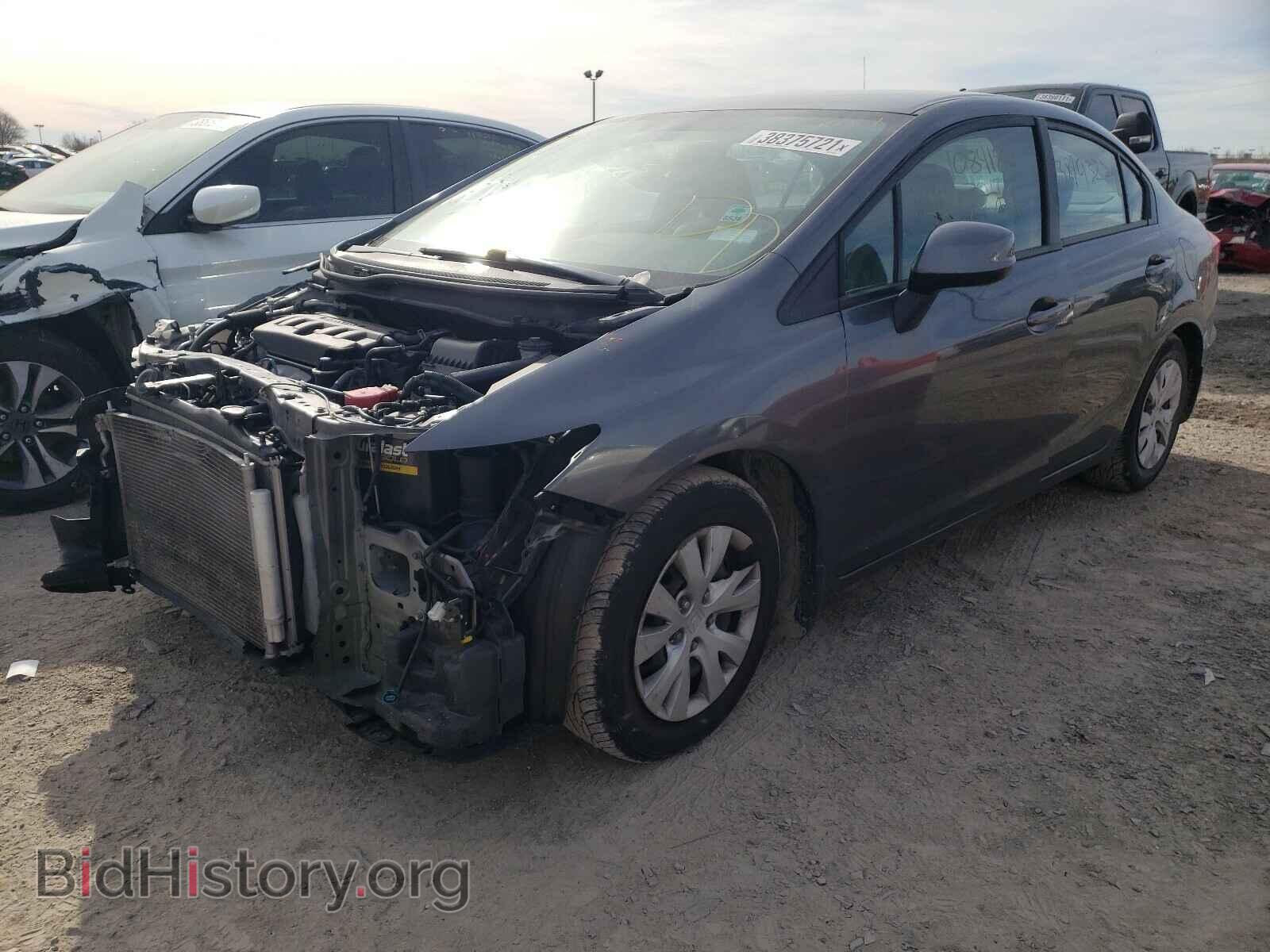 2012 HONDA CIVIC - VIN: 19XFB2F57CE106802 - Фото 2