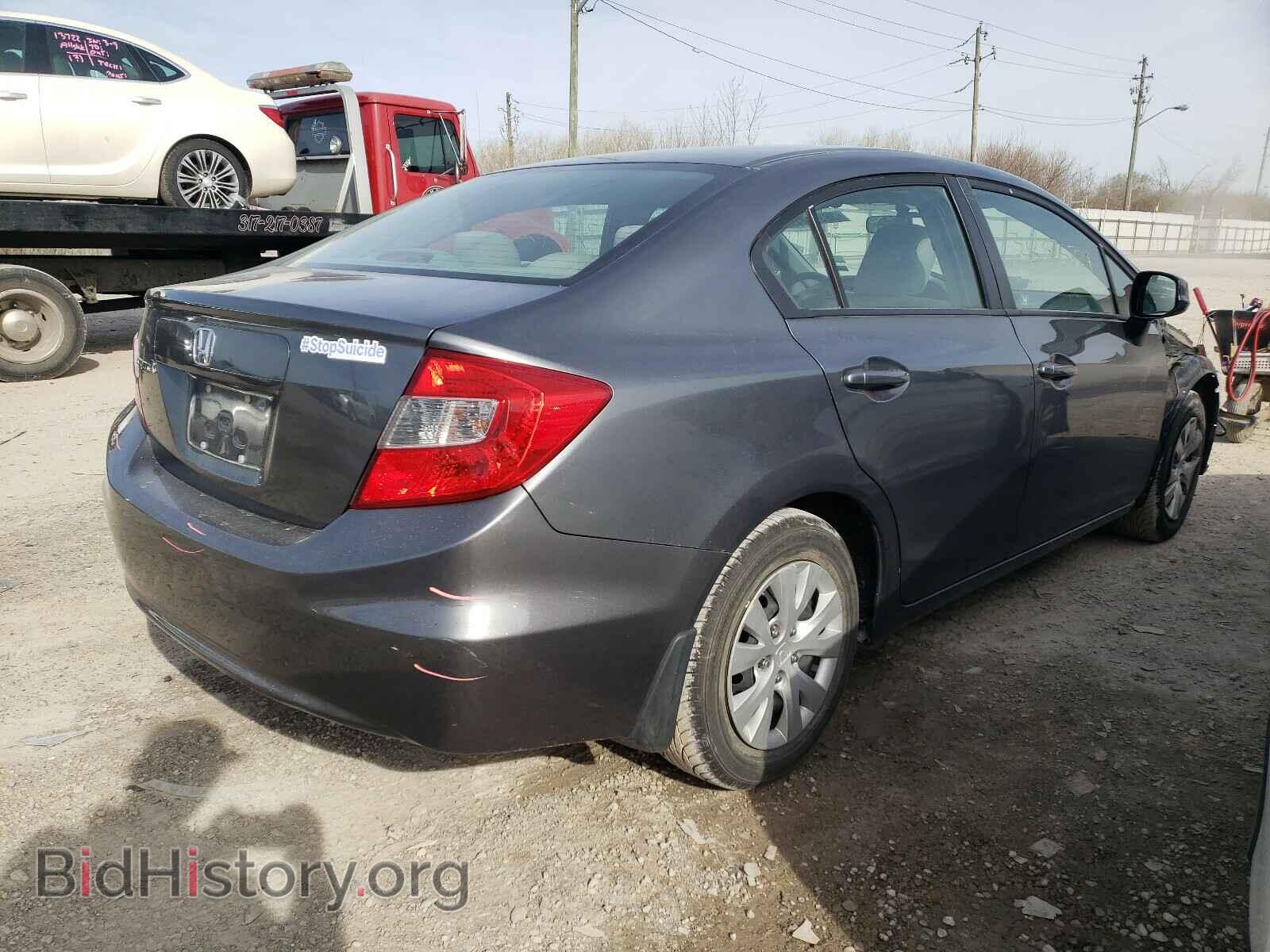 2012 HONDA CIVIC - VIN: 19XFB2F57CE106802 - Фото 4