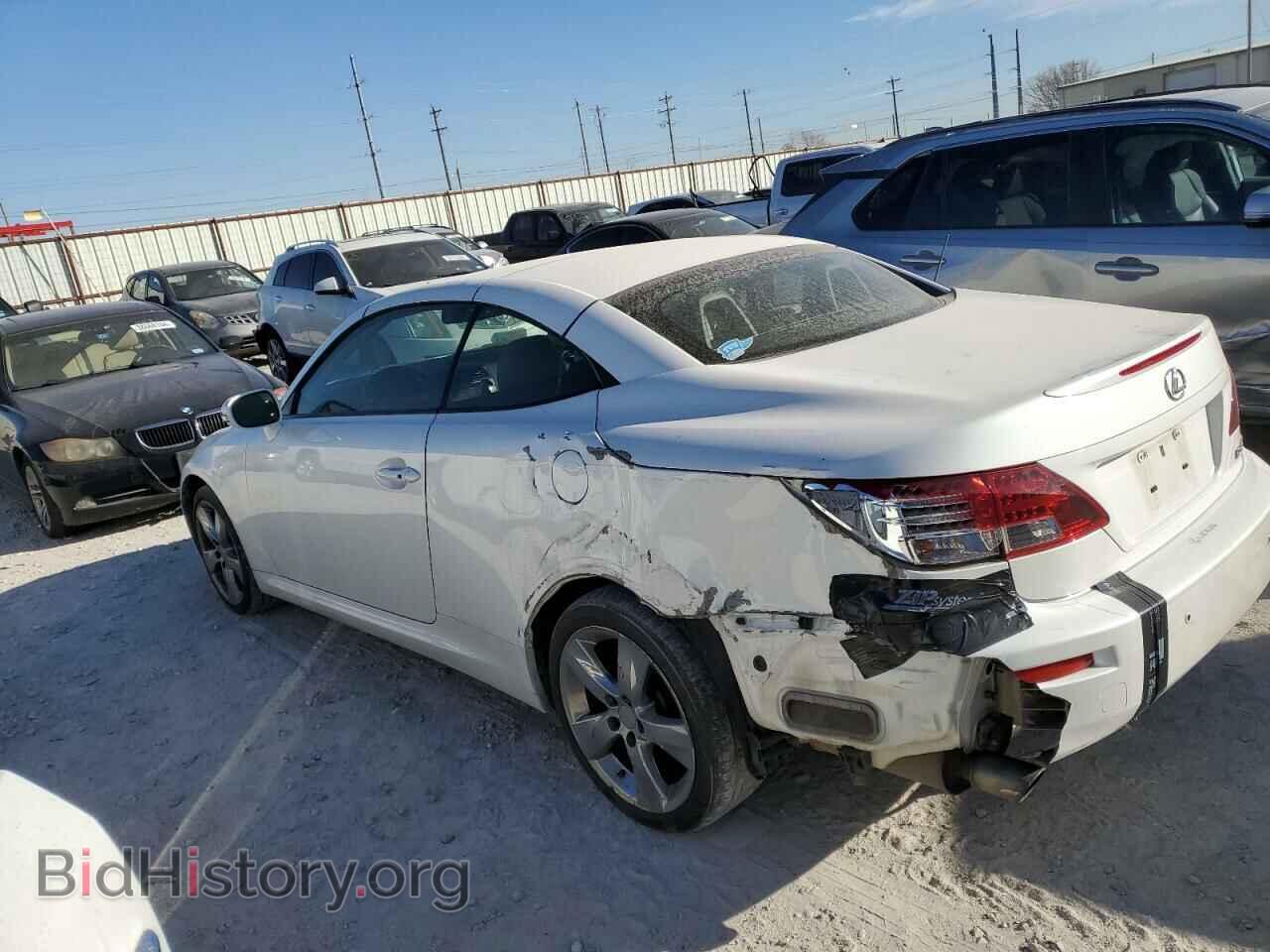 2011 LEXUS IS - VIN: JTHFE2C24B2505193 - Фото 2