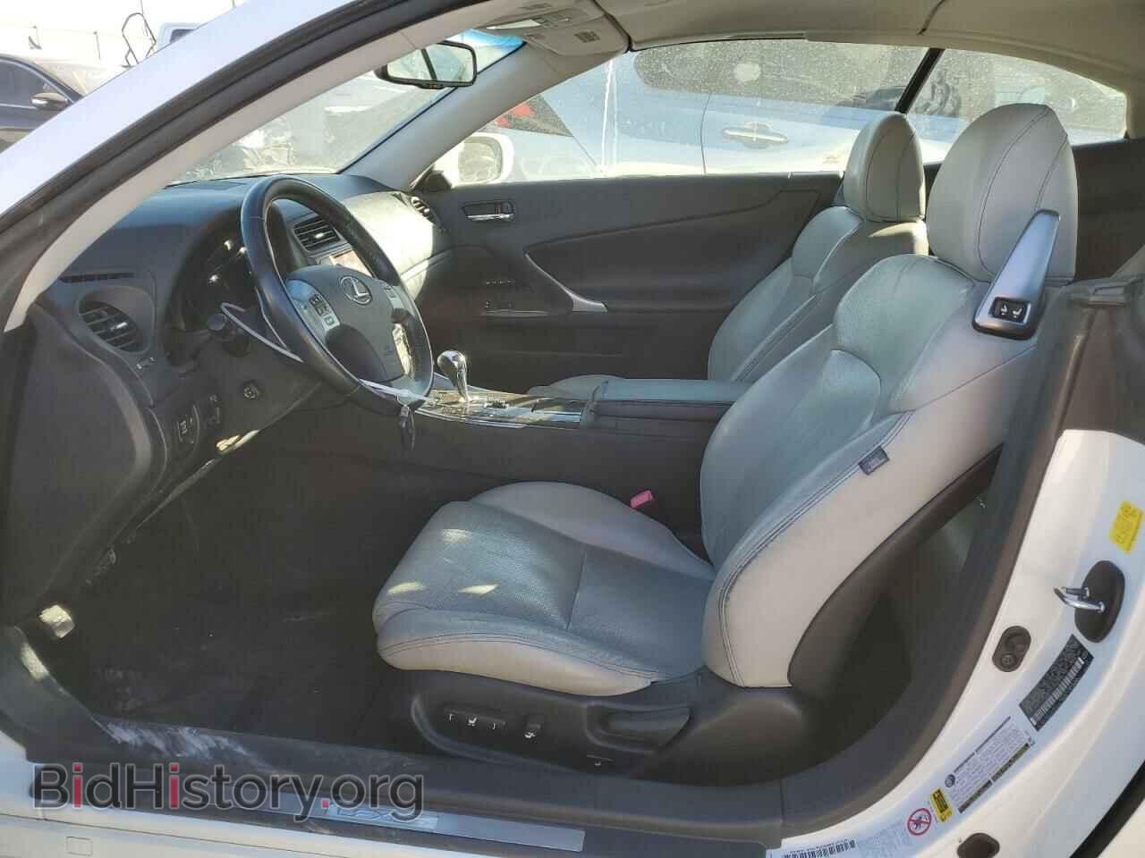 2011 LEXUS IS - VIN: JTHFE2C24B2505193 - Фото 7