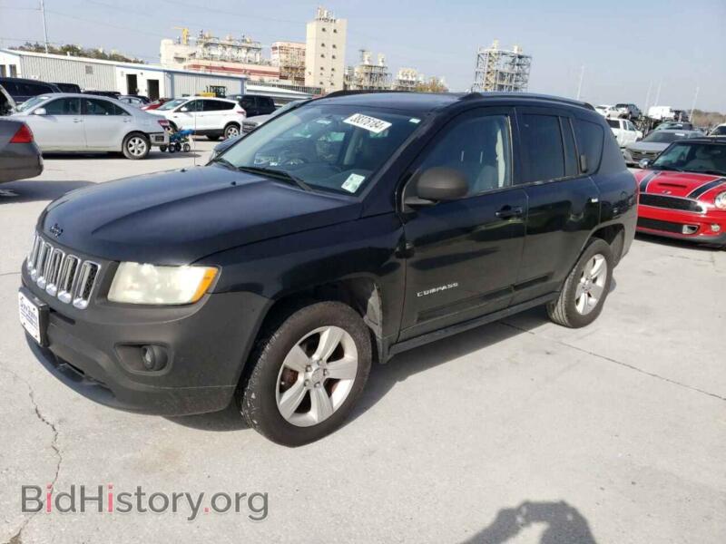 2011 Jeep COMPASS Sport (VIN 1J4NT1FA6BD190217) — фото 1 из 13, Copart, повреждение: передняя часть