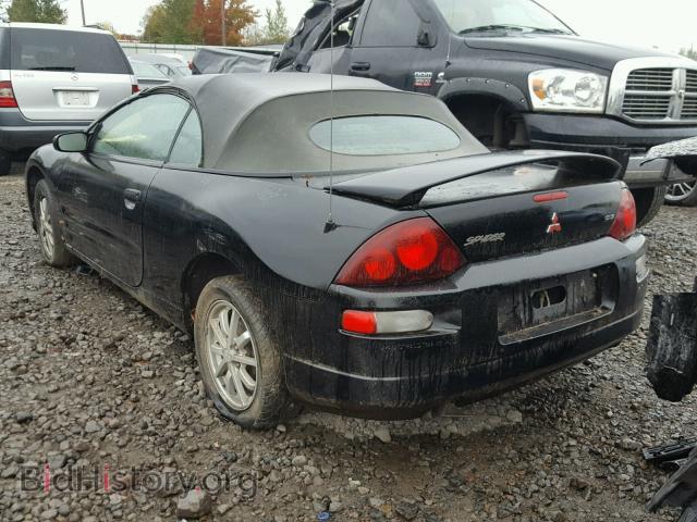 2001 MITSUBISHI ECLIPSE - VIN: 4A3AE35G21E009099 - Фото 3