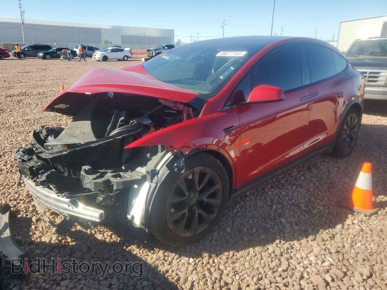 Photo 7SAXCBE65NF350749 - TESLA MODEL X 2022