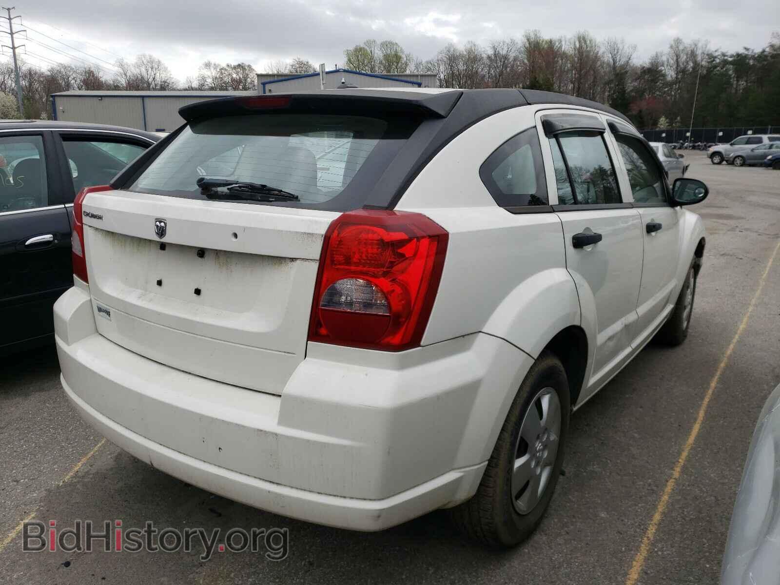 2007 DODGE CALIBER - VIN: 1B3HB28B77D408014 - Фото 4