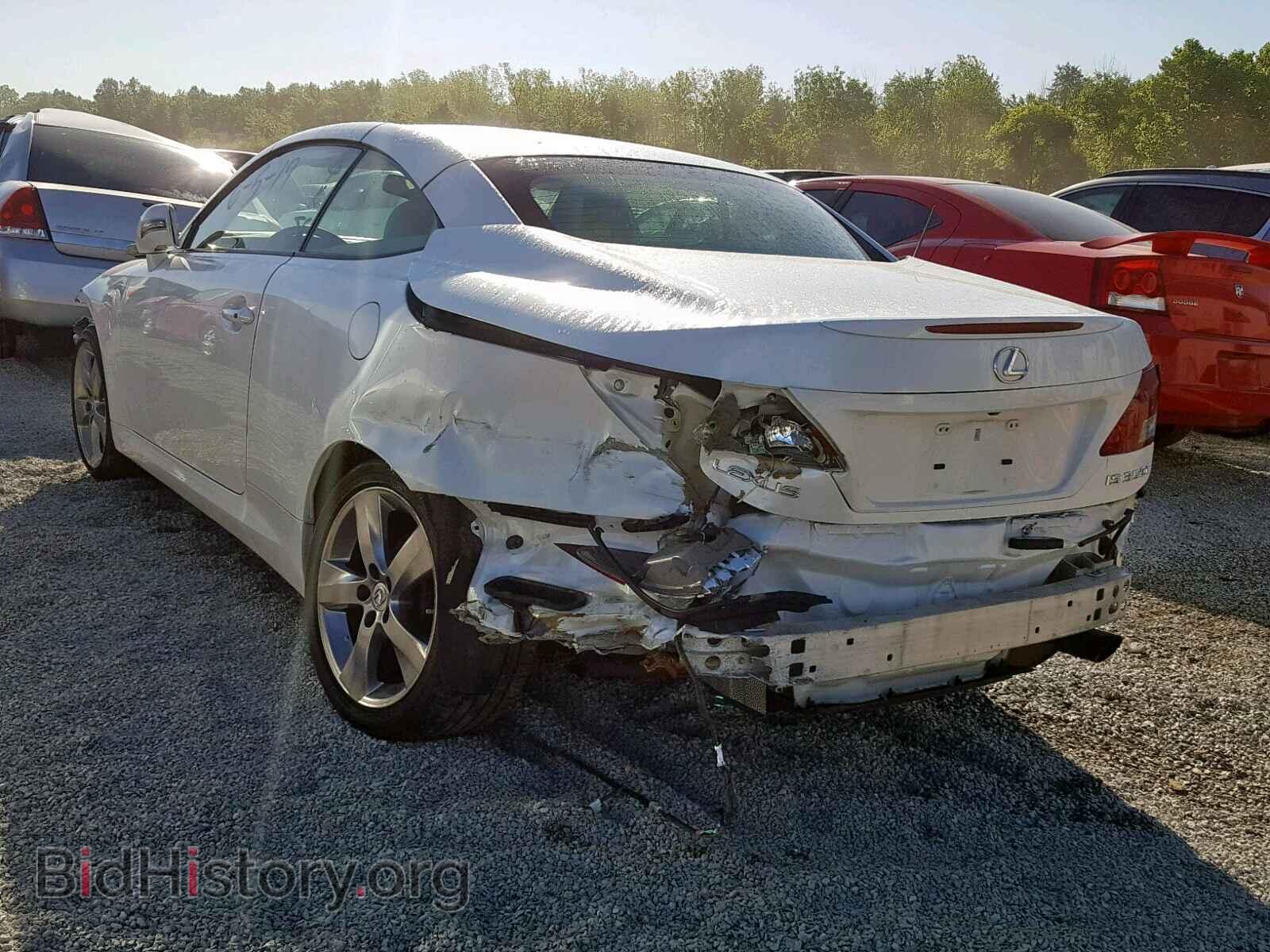 2010 LEXUS IS - VIN: JTHFE2C21A2500435 - Фото 3
