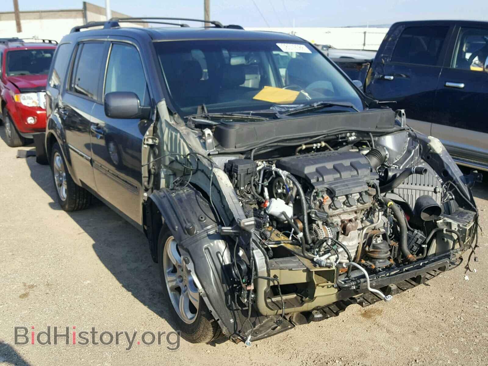 Фотография 5FNYF4H55CB017472 - HONDA PILOT 2012
