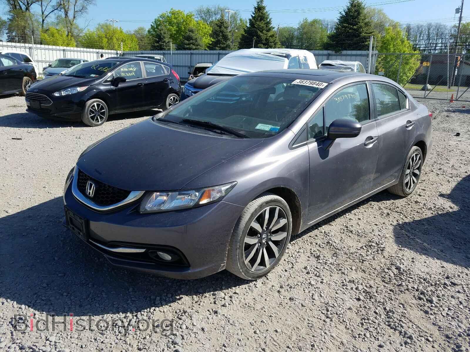 2014 HONDA CIVIC - VIN: 2HGFB2F97EH545672 - Фото 2