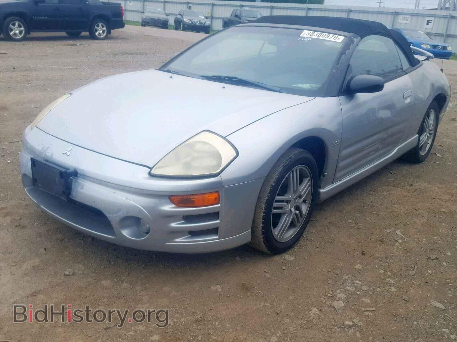 2003 MITSUBISHI ECLIPSE - VIN: 4A3AE55H13E104115 - Photo 2
