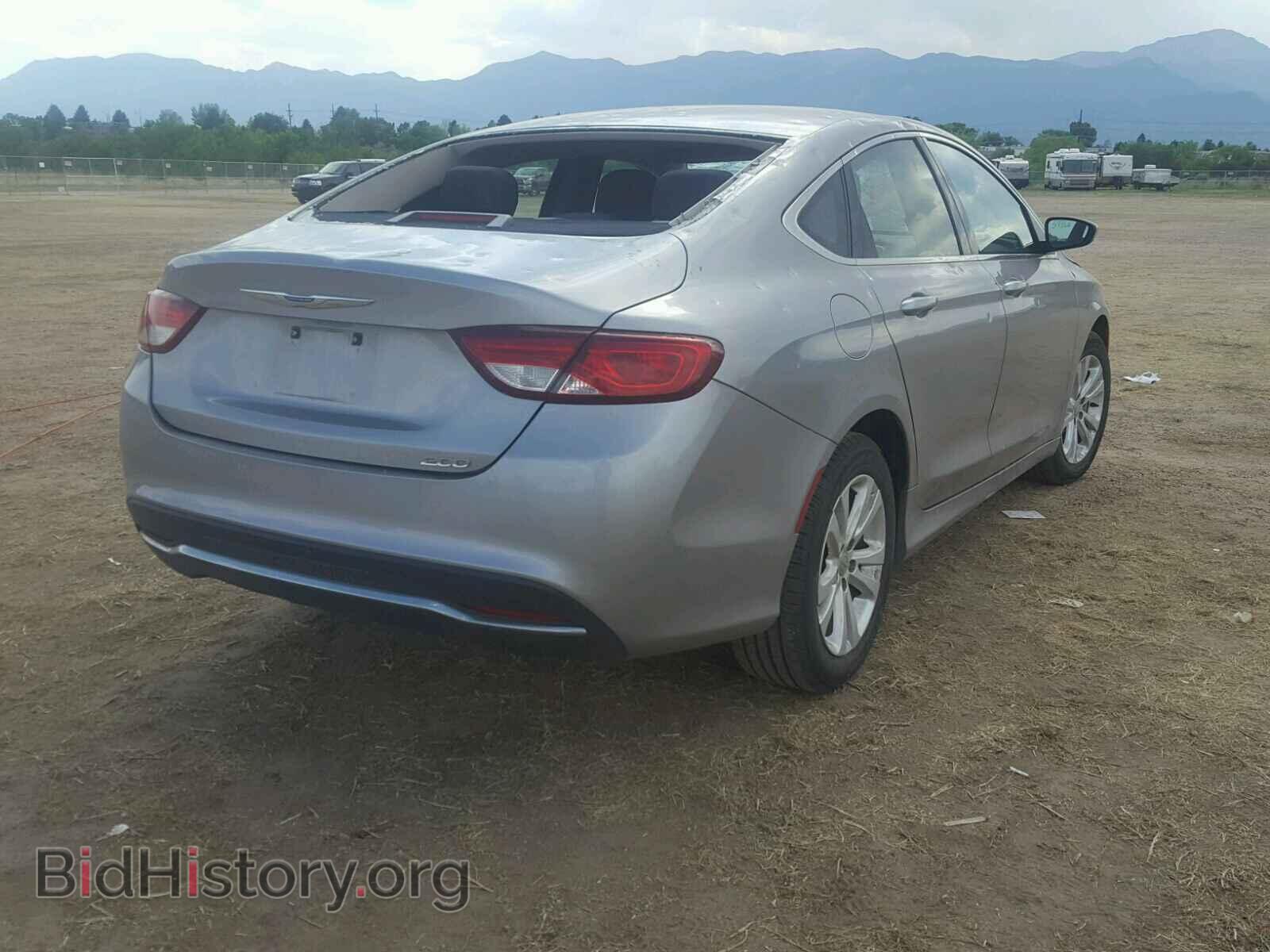2015 CHRYSLER 200 - VIN: 1C3CCCAB8FN657487 - Фото 4