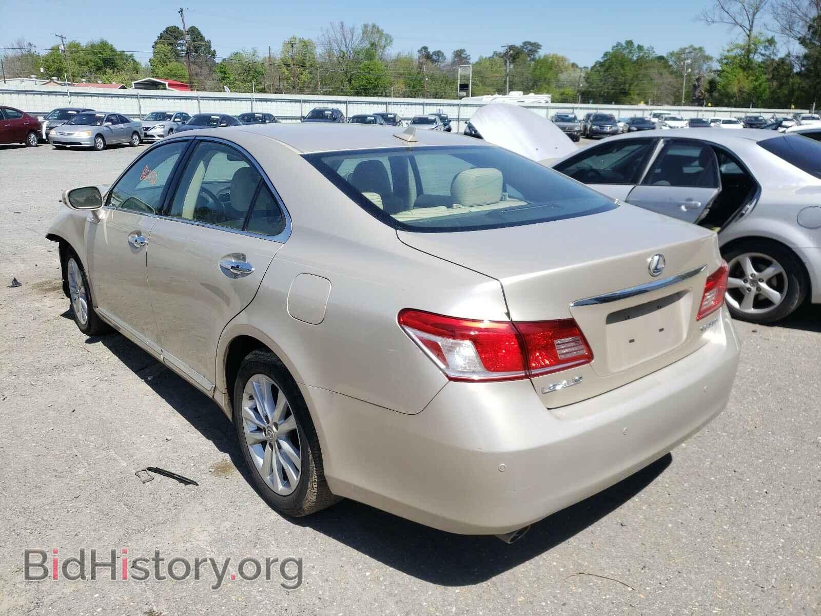 2010 LEXUS ES350 - VIN: JTHBK1EG8A2403646 - Фото 3
