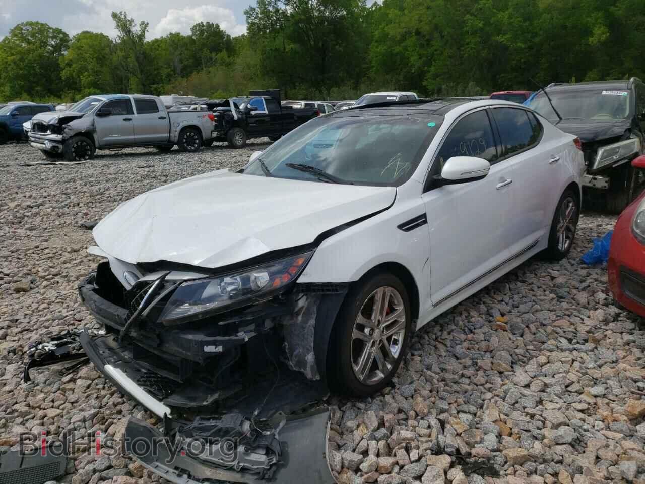 2013 KIA OPTIMA - VIN: 5XXGR4A6XDG212469 - Фото 2
