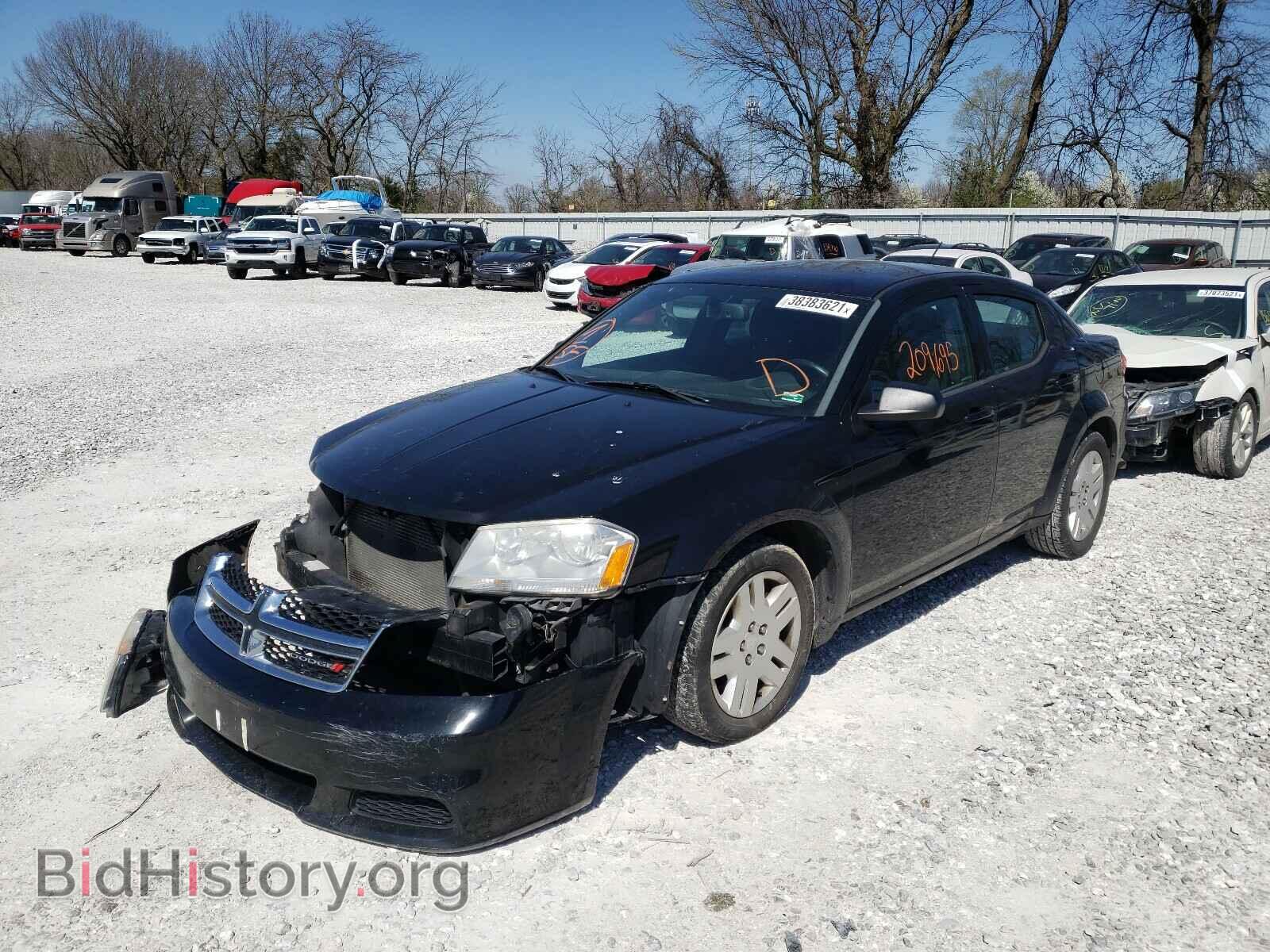 2014 DODGE AVENGER - VIN: 1C3CDZAG8EN225413 - Фото 2