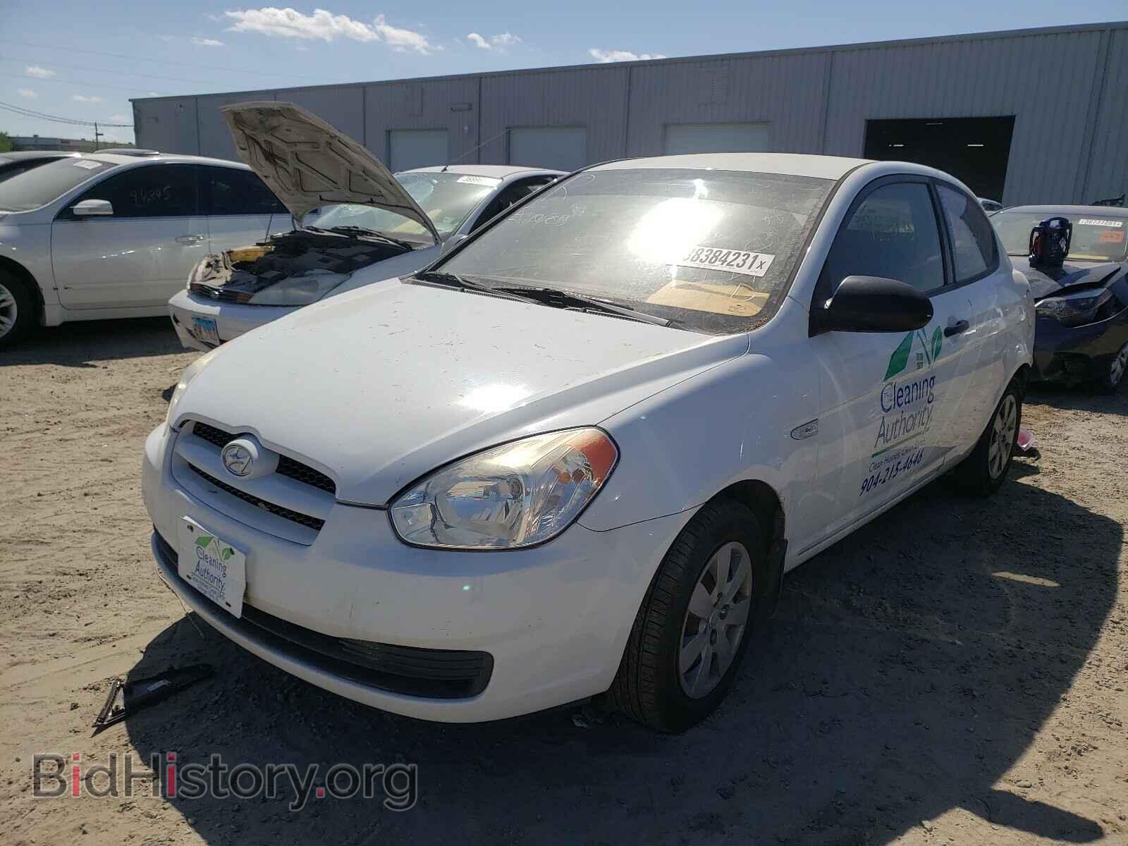 2008 HYUNDAI ACCENT - VIN: KMHCM36C98U076532 - Фото 2
