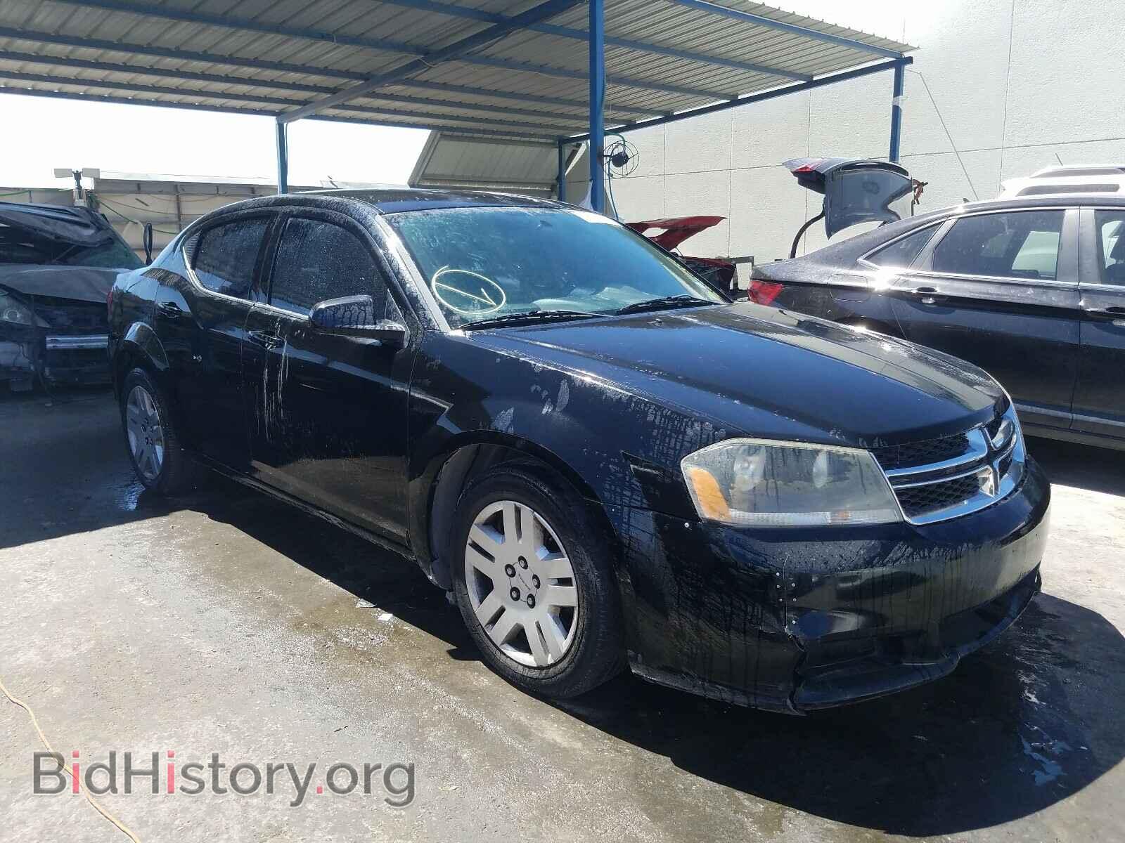 Photo 1C3CDZAB0CN237962 - DODGE AVENGER 2012