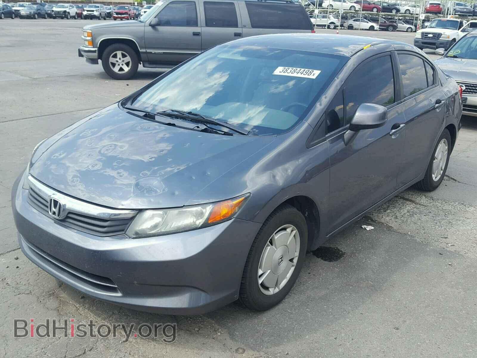 2012 HONDA CIVIC - VIN: 2HGFB2F6XCH514841 - Фото 2
