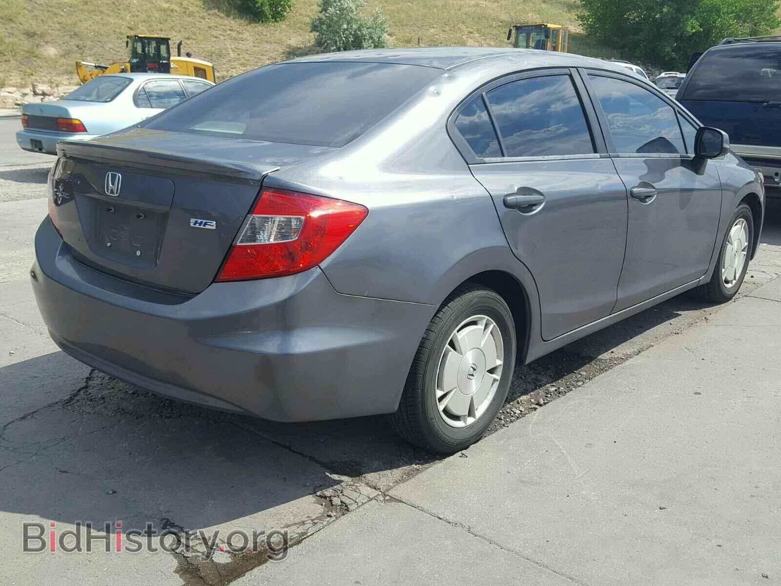 2012 HONDA CIVIC - VIN: 2HGFB2F6XCH514841 - Фото 4
