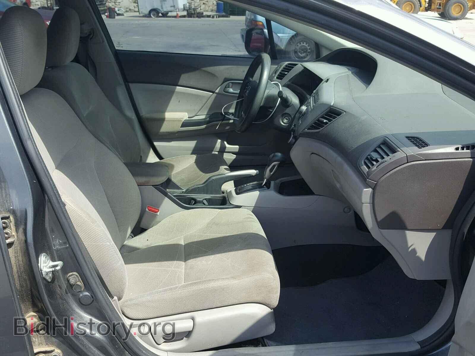 2012 HONDA CIVIC - VIN: 2HGFB2F6XCH514841 - Фото 5