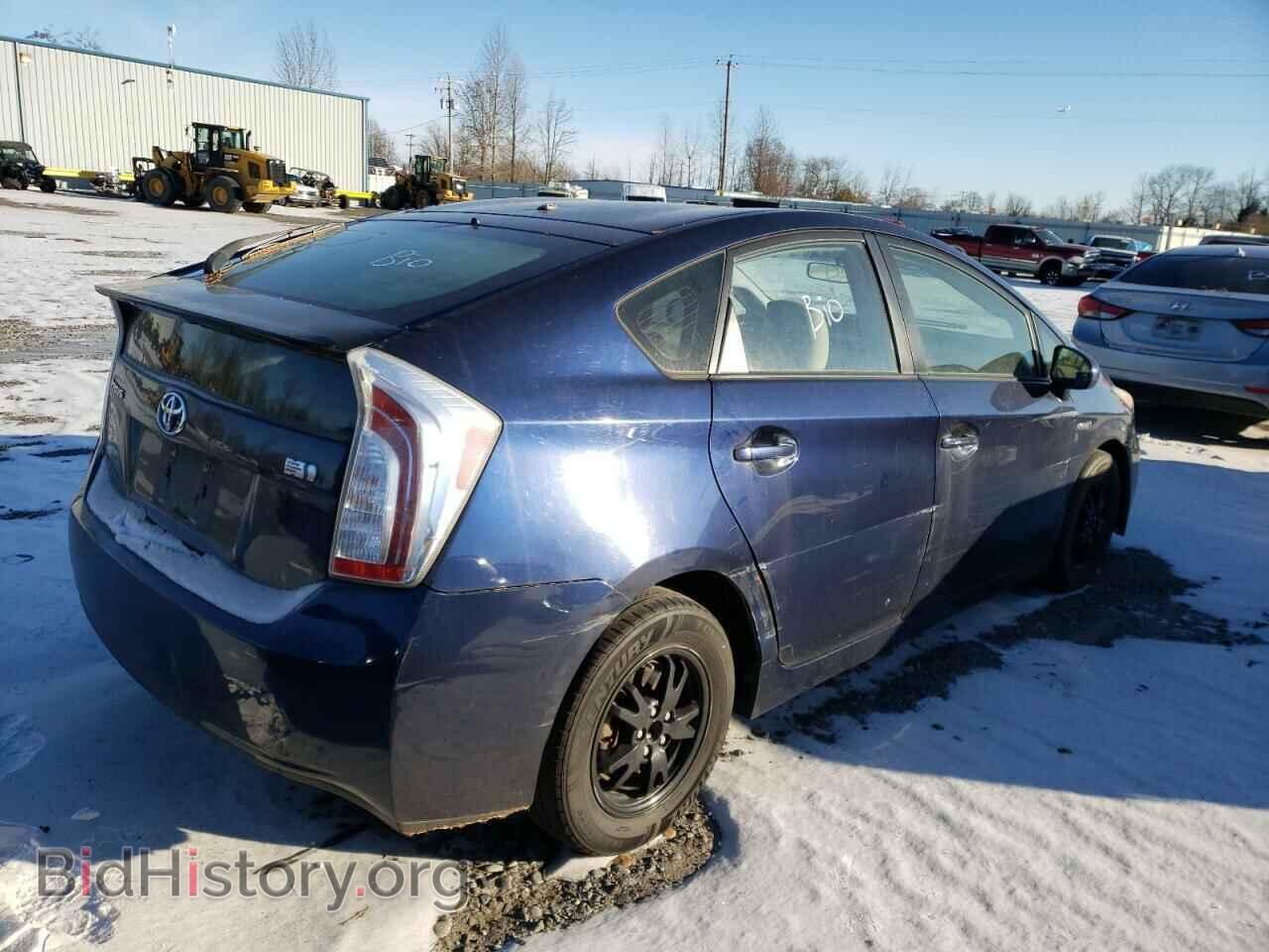 2012 TOYOTA PRIUS - VIN: JTDKN3DU4C1574463 - Фото 3