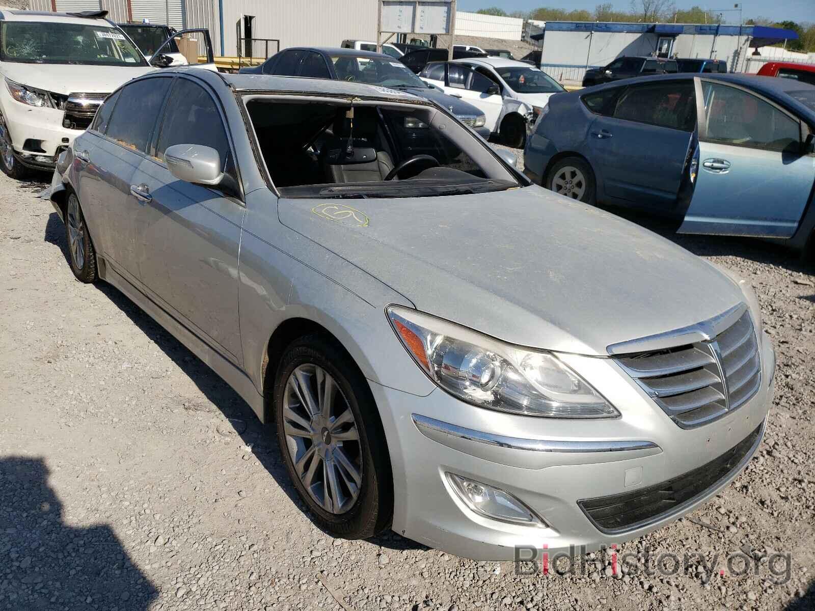 Photo KMHGC4DD1CU179300 - HYUNDAI GENESIS 2012