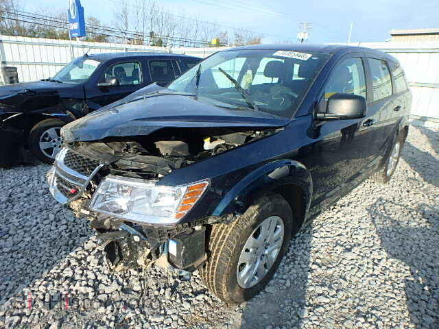 2014 DODGE JOURNEY - VIN: 3C4PDCAB6ET258439 - Фото 2