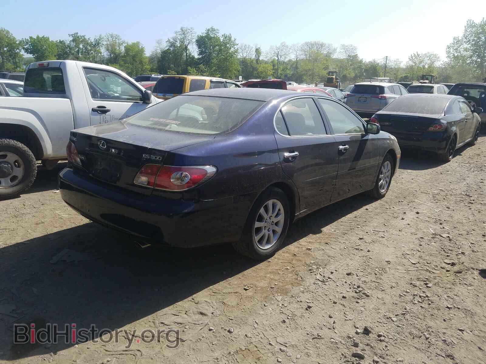 2003 LEXUS ES300 - VIN: JTHBF30G730098243 - Фото 4