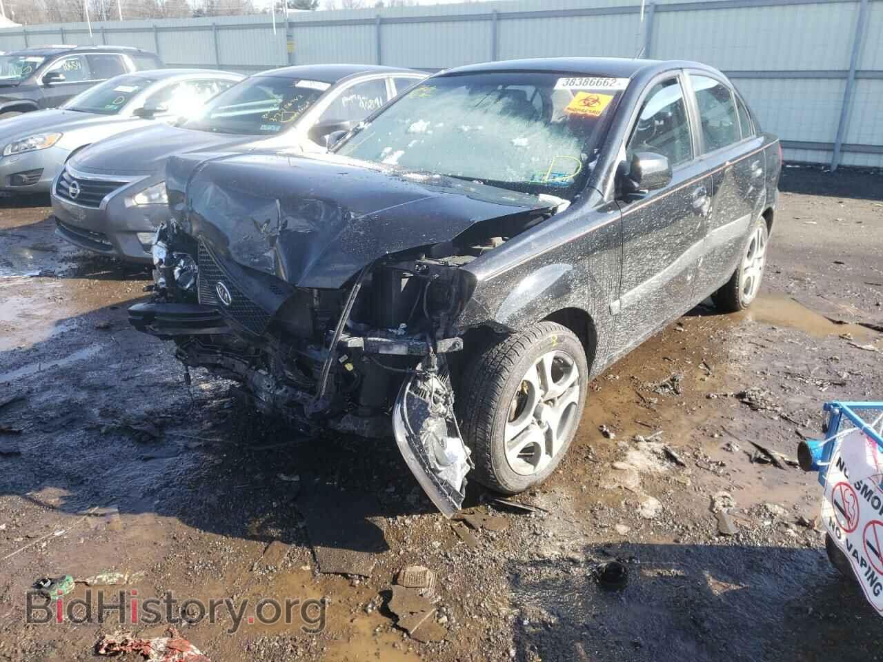 2008 KIA RIO - VIN: KNADE123686351193 - Фото 2