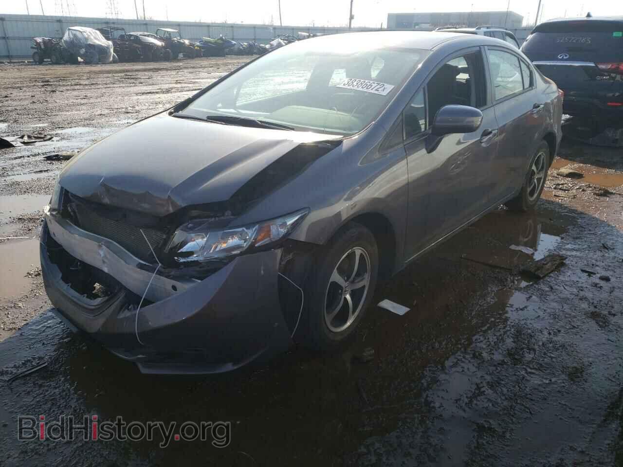 2015 HONDA CIVIC - VIN: 19XFB2F78FE100111 - Фото 2