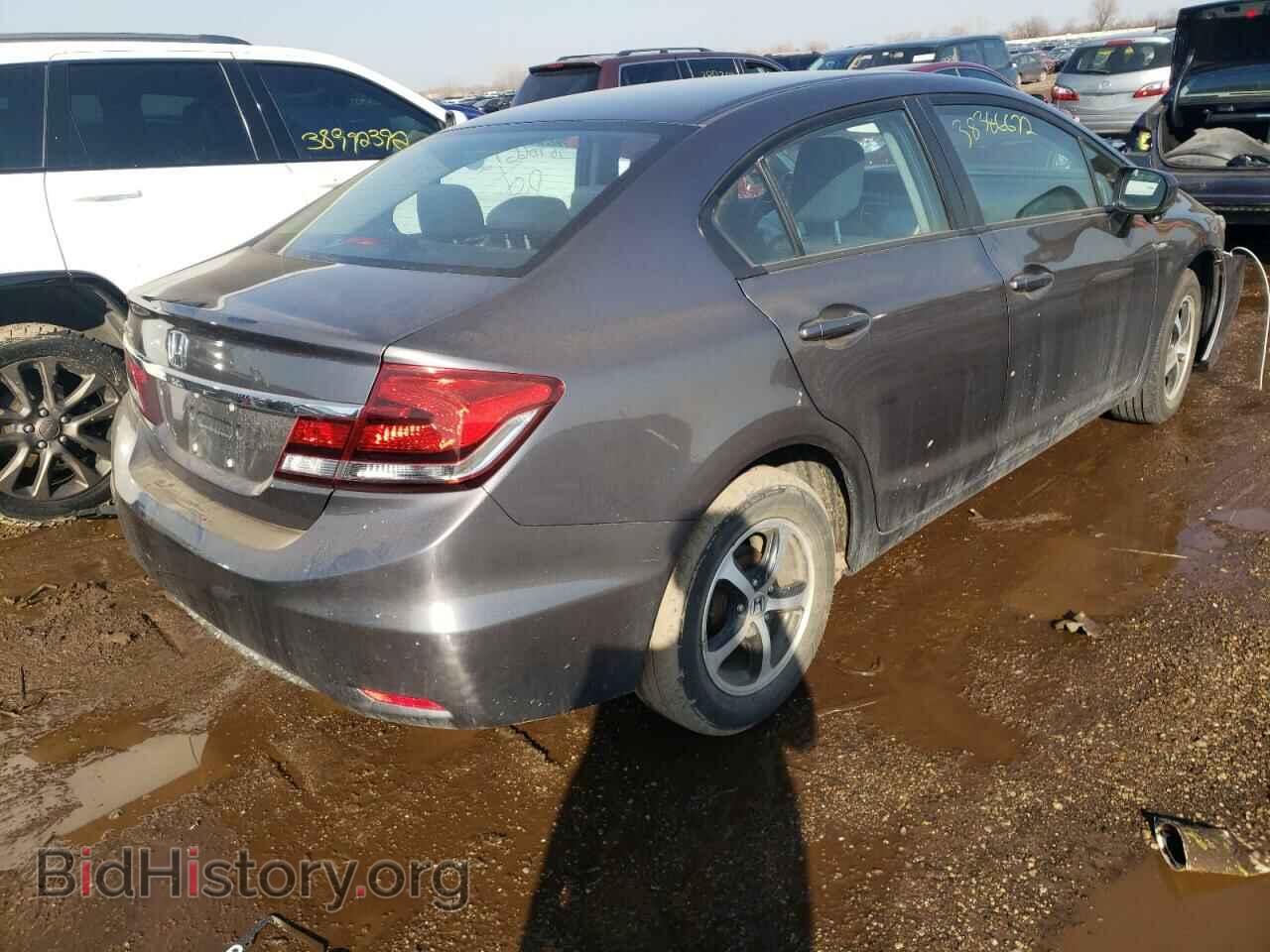 2015 HONDA CIVIC - VIN: 19XFB2F78FE100111 - Фото 4