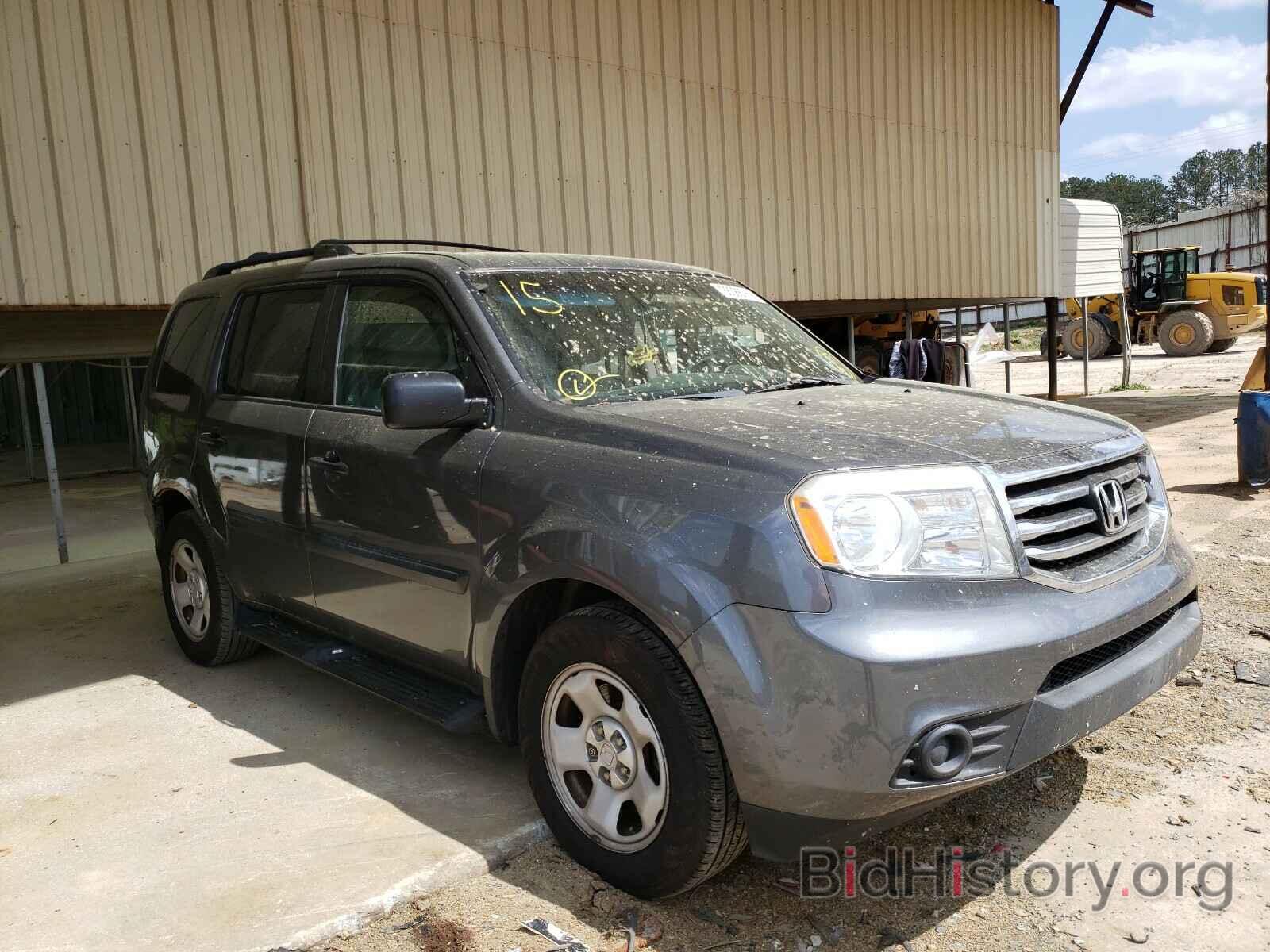 Photo 5FNYF3H23CB035436 - HONDA PILOT 2012