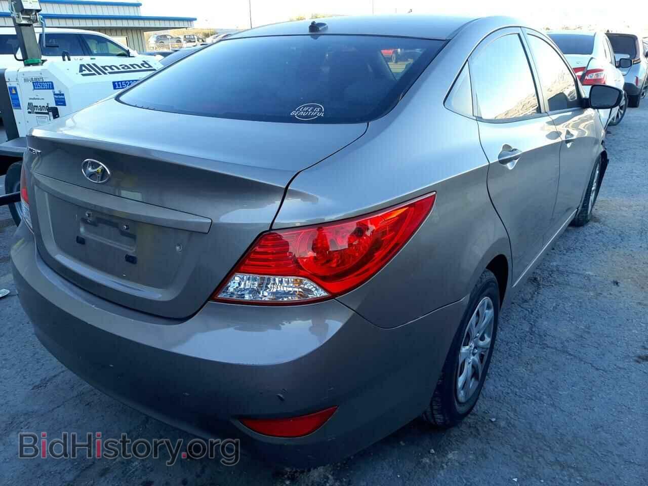 2014 HYUNDAI ACCENT - VIN: KMHCT4AE2EU600620 - Фото 3