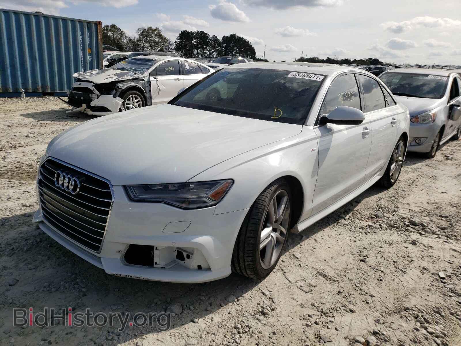 2016 AUDI A6 - VIN: WAUGFAFC4GN038314 - Фото 2