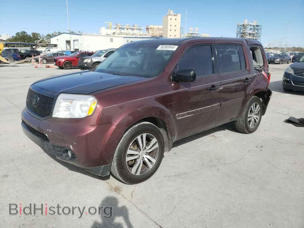 Фотография 5FNYF3H52CB019562 - HONDA PILOT 2012