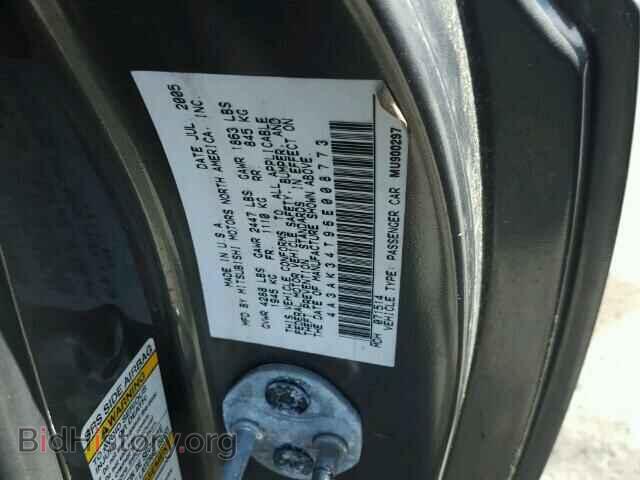 2006 MITSUBISHI ECLIPSE - VIN: 4A3AK34T96E008773 - Фото 10