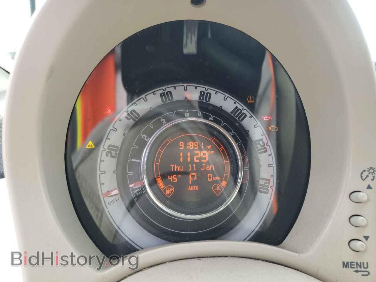 2013 FIAT 500 - VIN: 3C3CFFARXDT743094 - Фото 9