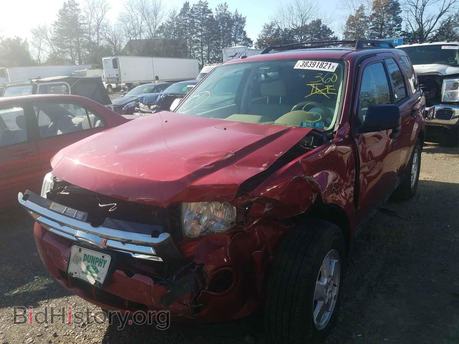 2012 FORD ESCAPE - VIN: 1FMCU0DGXCKC74433 - Фото 2