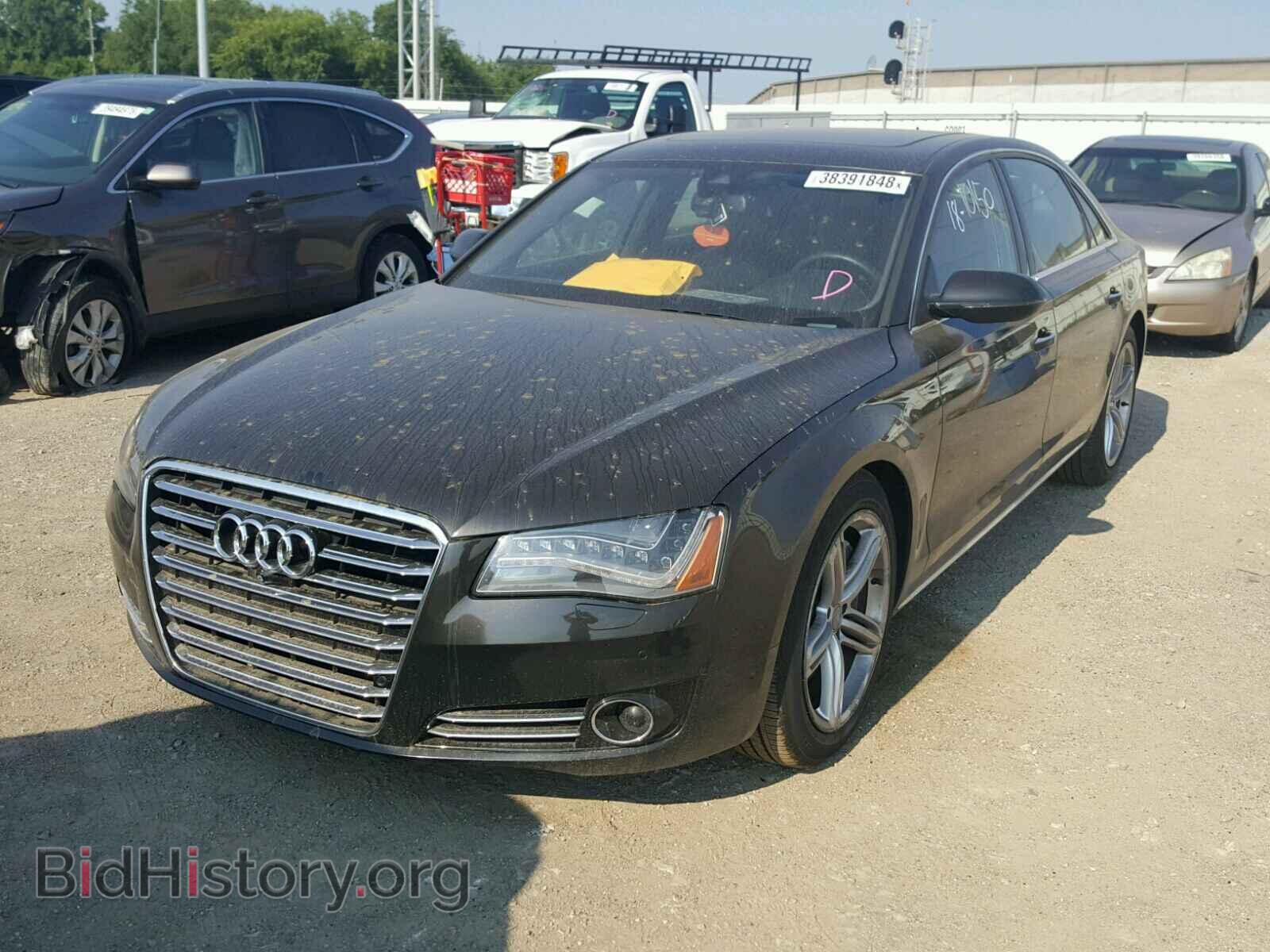 2014 AUDI A8 - VIN: WAUR2AFD9EN013290 - Фото 2