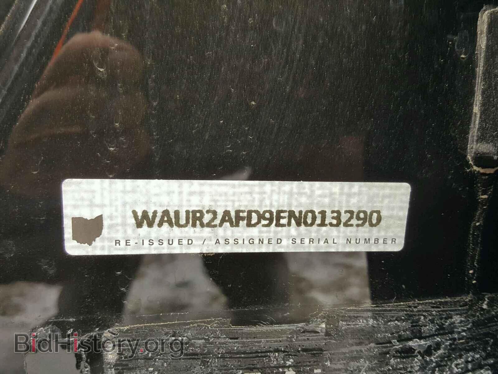 2014 AUDI A8 - VIN: WAUR2AFD9EN013290 - Фото 9