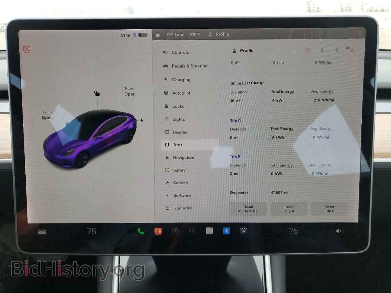 2020 TESLA MODEL 3 - VIN: 5YJ3E1EA0LF613344 - Фото 9