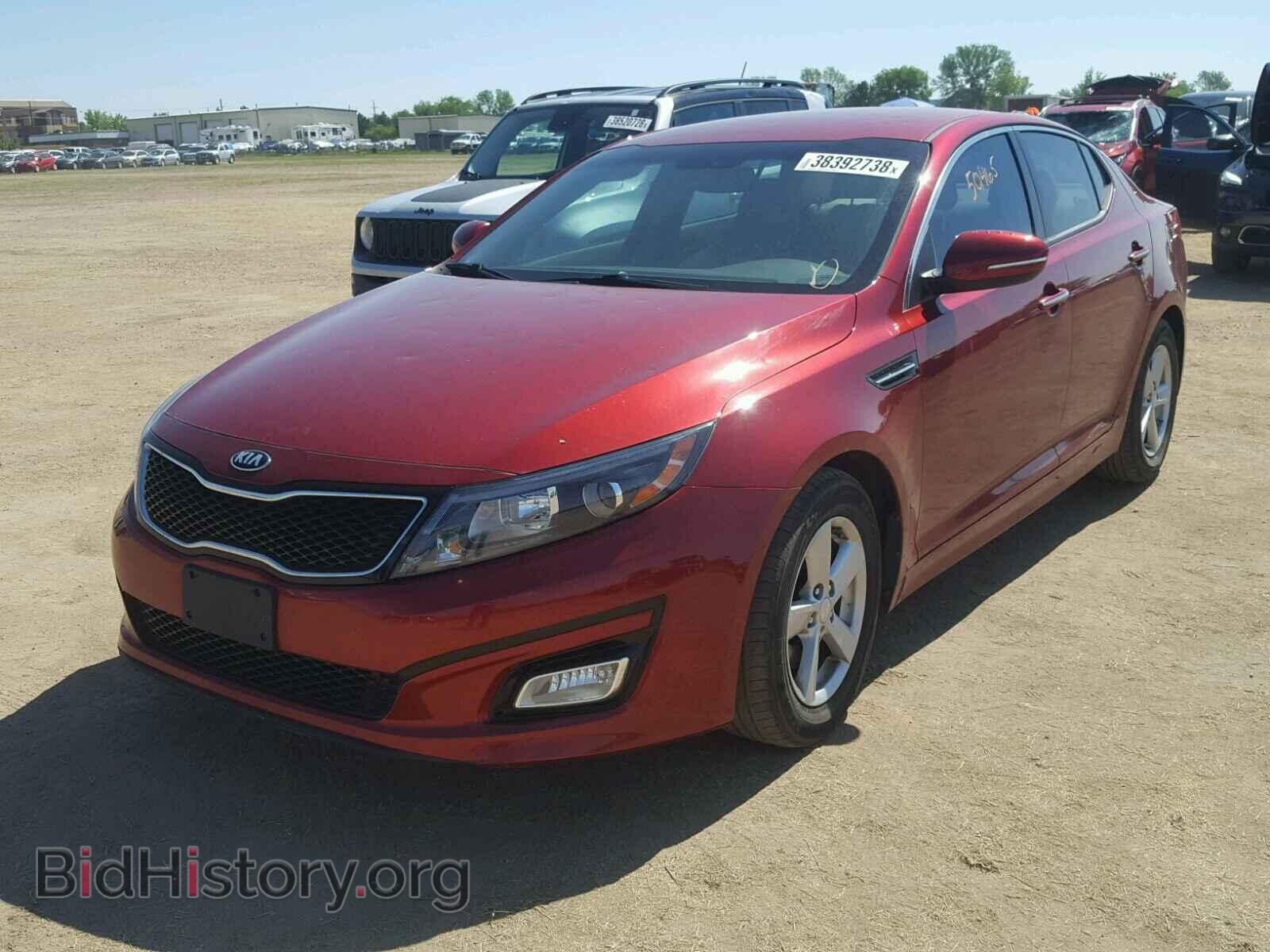 2014 KIA OPTIMA - VIN: 5XXGM4A71EG264372 - Фото 2