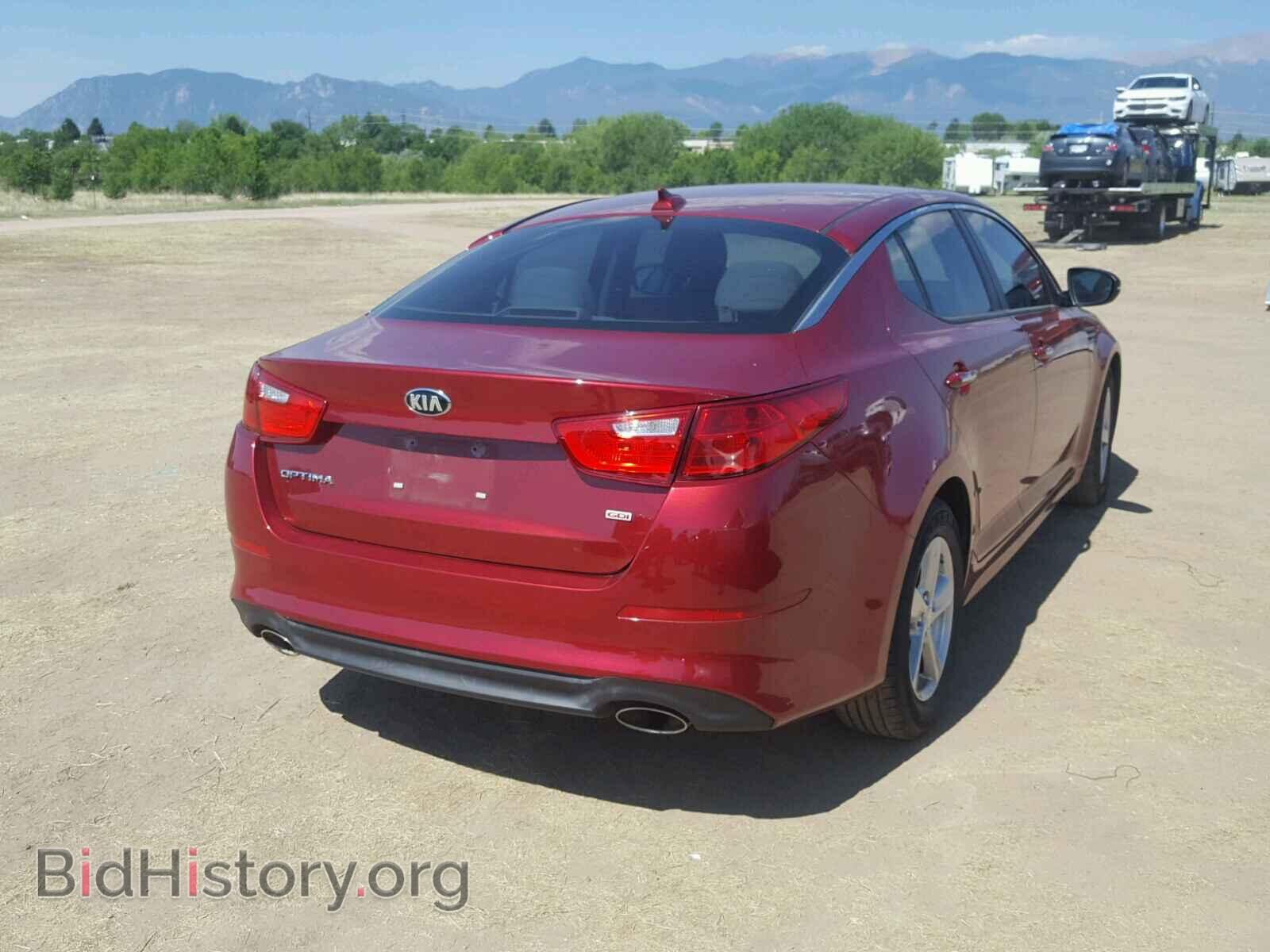 2014 KIA OPTIMA - VIN: 5XXGM4A71EG264372 - Фото 4