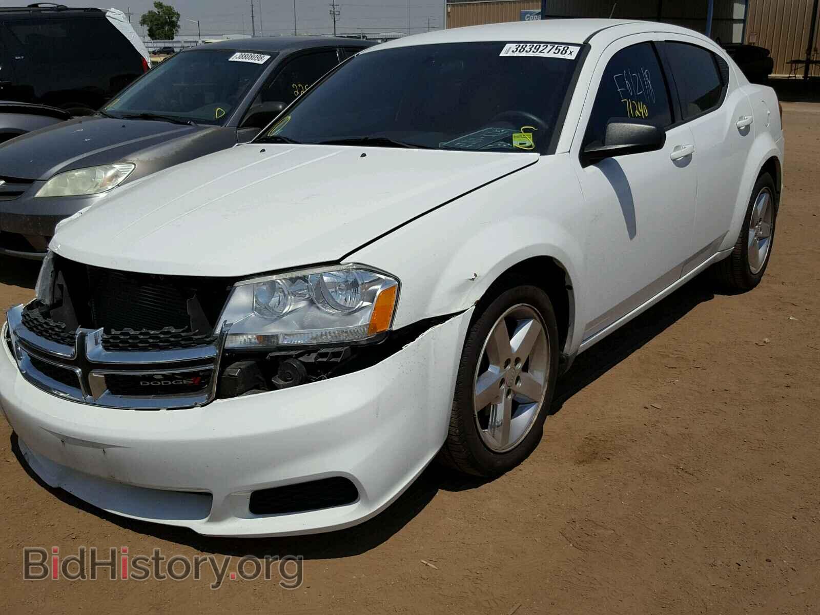 2012 DODGE AVENGER - VIN: 1C3CDZAB6CN231647 - Photo 2