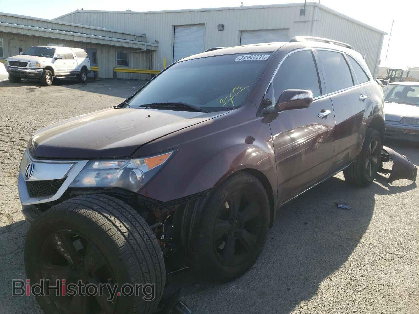 2011 ACURA MDX - VIN: 2HNYD2H49BH505232 - Фото 2