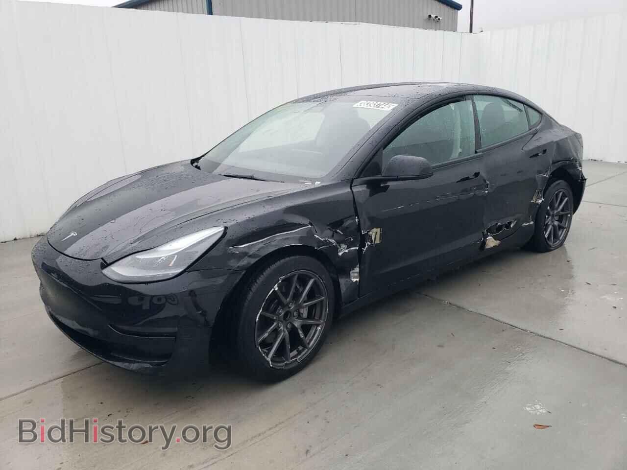 Photo 5YJ3E1EA3NF190083 - TESLA MODEL 3 2022