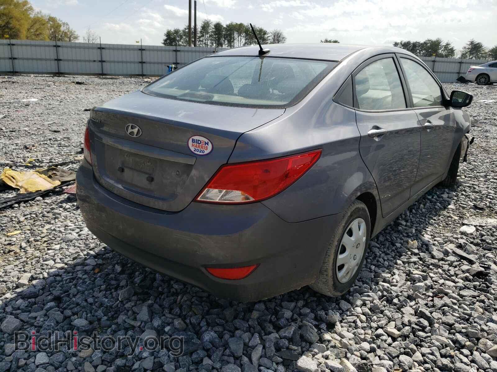 2016 HYUNDAI ACCENT - VIN: KMHCT4AE6GU038577 - Фото 4
