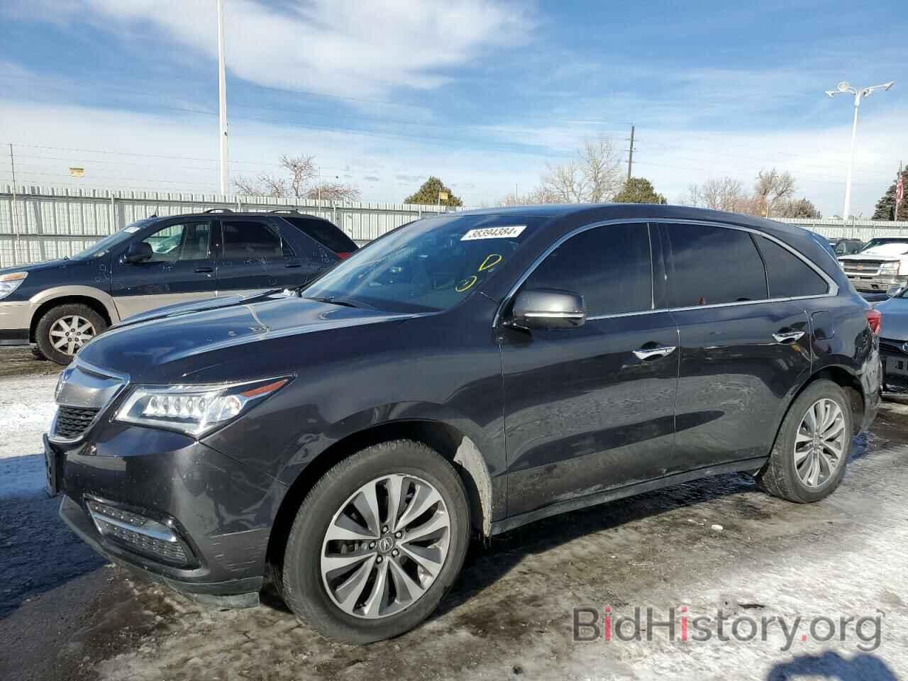 Photo 5FRYD4H41EB012042 - ACURA MDX 2014