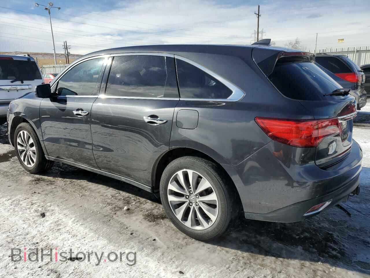 2014 ACURA MDX - VIN: 5FRYD4H41EB012042 - Фото 2