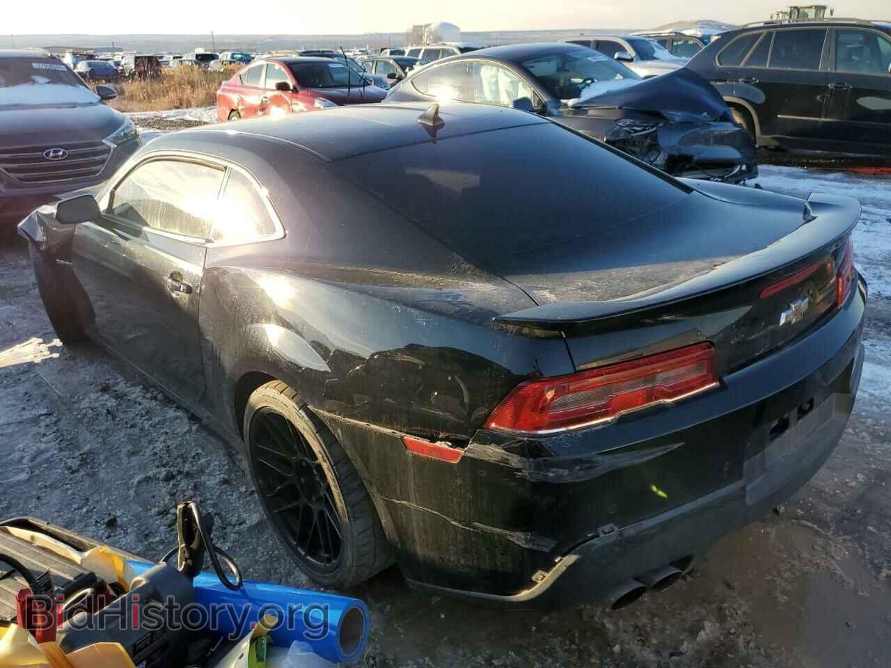 2014 CHEVROLET CAMARO - VIN: 2G1FT1EW0E9166285 - Фото 2